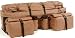 ROCKY MOUNTAIN REAR RACK ALL TERRAIN VEHICLE (ATV) CARGO BAG - KHAKI