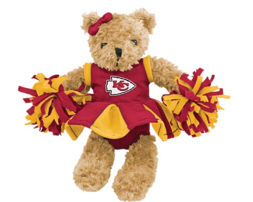 Champion Treasures NFL Kansas City Chiefs Cheerleader Bear