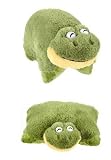 My Pillow Pets-My Pillow Pets Large 18 Inch Square Friendly Frog Plush Pillow