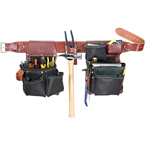 _ Occidental Leather B5625 Green Building Framer Tool Belt Set Black