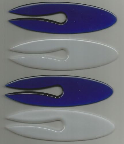 50 ASSORTED OFFICE LETTER OPENERS..,,BLUE AND WHITE...CLOSEOUT SALE..