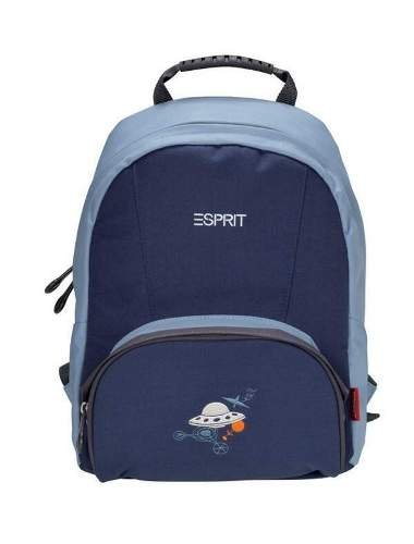 ESPRIT ESSB 114003 B PRI School Backpack Sport, Ufo/Primary, ca. 36 x 14 x 24 cm, blue