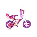 Sonic Daisy Girls Bike - White/Pink, 12 Inch