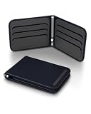Dosh Aero 6-Card Money Clip Wallet in Prefect (Navy/Grey)