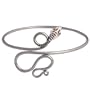 Jewelery Indian Sterling Silver Arm Bracelet Armlet 3 inches