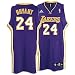 Kobe Bryant Jersey: adidas Purple Swingman #24 Los Angeles Lakers Jersey - Medium