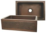 Whitehaus Sinks WH3020COFCBW Copperhaus Front Apron Sinks Copper