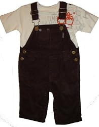 Timberland Infant Boys 2 Pc. Overall Set Several Sizes Available