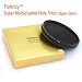 Fotasy 72mm Adjustable Fader ND Filter Neutral Density (ND2 - ND400) Multi-Coated Japan