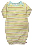 Itzy Bitzy Multi-Stripe Celery Gown by Zutano