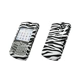 Premium Designs Cell Phone Hard Cover Case for Blackberry Curve 8300 / 8310 / 8320 / 8330 (Choose From 5 Designs; Purple Flower, Spring Flower, Heart Flower, Hot Pink/Black Zebra, Zebra) (Zebra)