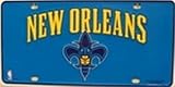 New Orleans Hornets NBA License Plate Plates Tag Tags auto vehicle car front