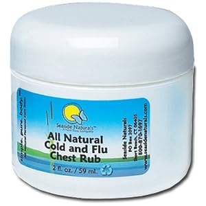 Click here to buy Cold and Flu Chest Rub 2oz by Seaside Naturals.