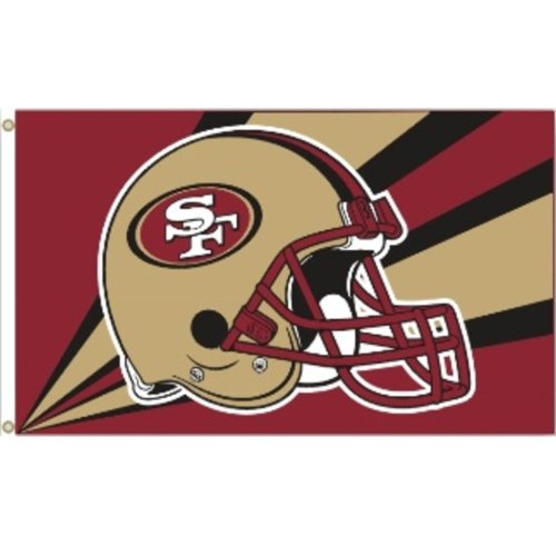 NFL San Francisco 49ers 3 by 5 Foot Flag