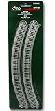 Kato 20-132 Ground Level Radius 348mm Curved Track 45 Deg.(4)