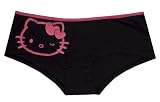 Hello Kitty Wink and Bling Hearts Black Bikini Panty for women
