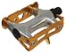 Origin-8 Pro Track Light Loose Ball Gold Cage Pedals 9/16".