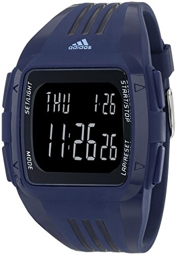 adidas ADP6116 Blue Digital Watch with Polyurethane Band