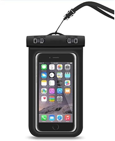 Universal Waterproof Cell Phone Dry Bag Floatable Case Cover  for iPhone 6 6s plus 5 5s Samsung S6 S6 Edge and Most Andriod Smart Phone , Eco-Friendly TPU Construction and IPX8 Certified to 100 Feet