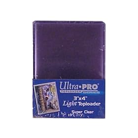 25 - Ultra Pro 3 X 4 Top Loader Card Holder for Baseball, Football, Basketball, Hockey, Golf, Single Sports Cards Top Loads - Sportcards Card Collecting Supplies