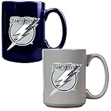 Tampa Bay Lightning - NHL 2pc Ceramic Mug Set - Primary Logo