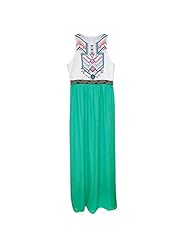 Chiffon Cocktail Halter Sleeveless General Print Vintage Evening Dress/Party Dress/Maxi Dress 