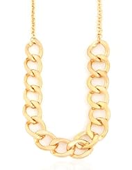 Doublju Big Chain Gold Necklace GOLD NONE