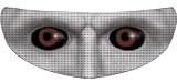 SkullSkins The Puppet SK Red/Black Motorcycle Shield Skin
