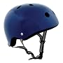 Skate/BMX Helmet Blue Metallic