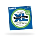 D'Addario EXL165TP Regular Light Top Medium Bottom XL Bass Strings 45-105 Long Scale, 2 Sets