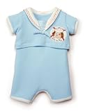 Bunnies by the Bay Skipit's Sea Pup Suit, 6-12 Months, Blue