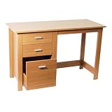 MONTROSE - Home Office Storage Desk / Workstation - Oak