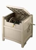 Suncast PHR200 225-Foot-Capacity Garden Hose Reel Hideaway, Taupe