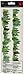 SANDYLION Evergreen Trees Clear Sticker, Multi Color