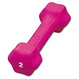 Cap Barbell Neoprene Dumbbell (2-Pounds, Plum)