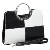Alligator Textured Leather Look Like Fashion Bag