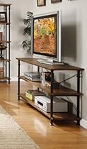 Big Sale Homelegance Factory Sofa Table in Rustic Brown