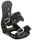 5150 1500 08 Hard Snowboard Bindings - Black