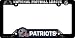 New England Patriots License Plate Frame Two Pack Set