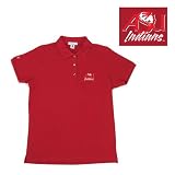Arkansas State Indians NCAA Classic Pique Polo Shirt for Women (Dark Red)