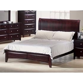 Bayshore Island Platform Bed - Queen Size