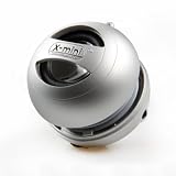 KB Covers X-mini II Capsule Speakers, 2.5 Watts Output, 100Hz - 20kHz Frequency Response, Silver