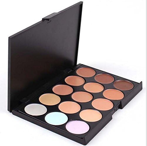 Professional 15 Colors Concealer Camouflage Makeup Palette Face Contouring Kit (Number 2)