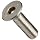 Stainless Steel 18-8 Socket Cap Screw, Vented Flat Head, Hex Socket Drive (Metric)