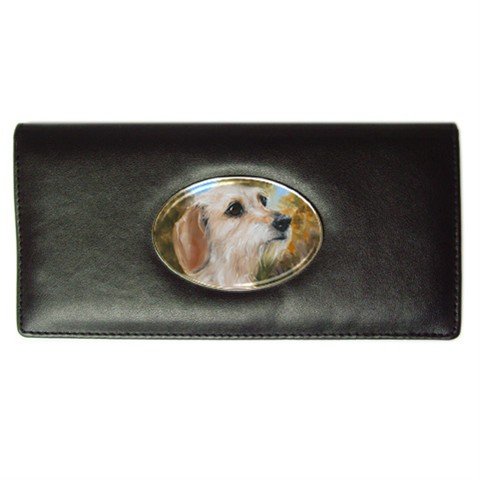 Limited Edition Violano Wallet Checkbook Cover Dachshund Puppy