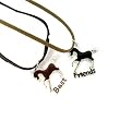 Best Friends Horses Friendship Necklaces