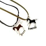 Best Friends Horses Friendship Necklaces