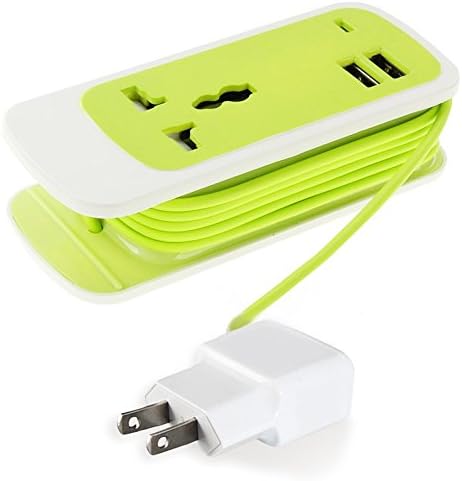 Usb Wall Plug ★ High quality with 1.5m cable ★ DC 5V/2.1A ★ 110-220V ★ Dual USB Socket ★ USA Socket Plug ★ High Quality with 1.5m Cable - 615