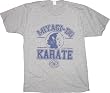 Karate Kid Miyagi Miyagi-Do Mens Gray Tee T-Shirt
