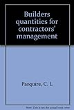 Builders quantities for contractors' management
